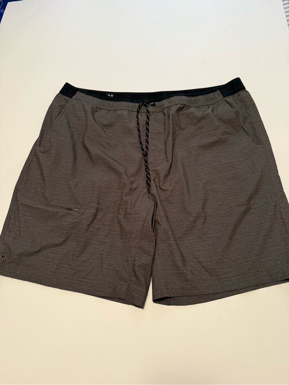 Columbia Men’s Swim Trunks - Charcoal Gray with Black Waistband